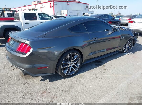 1FA6P8CF8H5310003 2017 FORD MUSTANG Gray Rear right