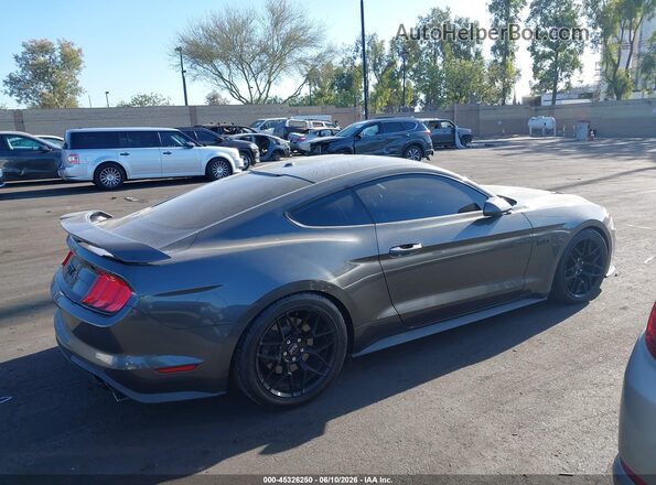 1FA6P8CF8J5108915 2018 FORD MUSTANG Gray Widok wnętrza 360 stopni