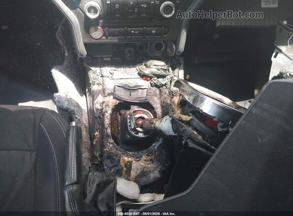 1FA6P8CF8K5115185 2019 FORD MUSTANG Black Vista del cuadro de instrumentos