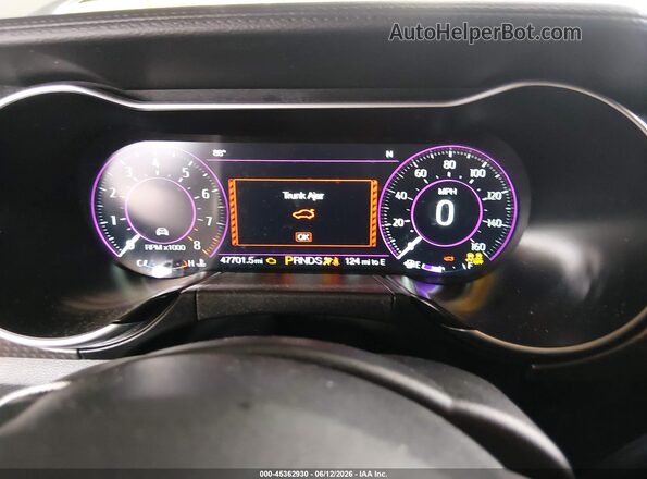 1FA6P8CF8K5118068 2019 FORD MUSTANG Белый Вид задних сидений