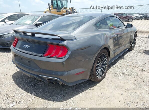 1FA6P8CF8K5130141 2019 FORD MUSTANG Gray Tył prawy
