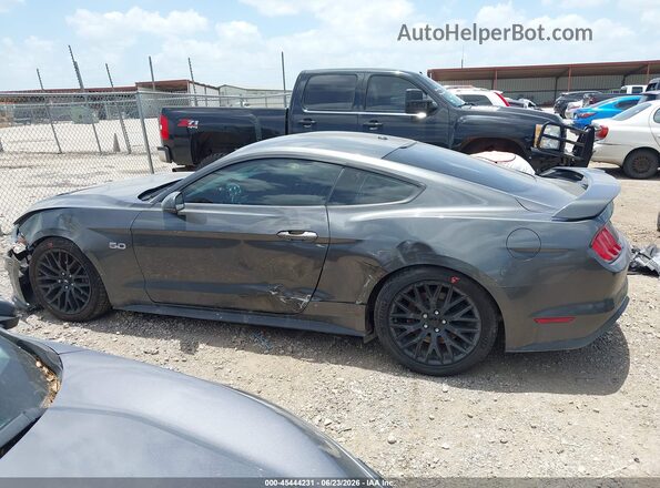 1FA6P8CF8K5130141 2019 FORD MUSTANG Gray 
