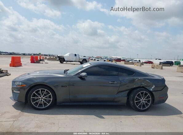 1FA6P8CF8K5146629 2019 FORD MUSTANG Gray Vista interior de 360 grados