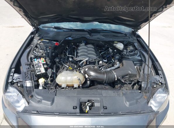1FA6P8CF8K5146629 2019 FORD MUSTANG Gray Vista trasera