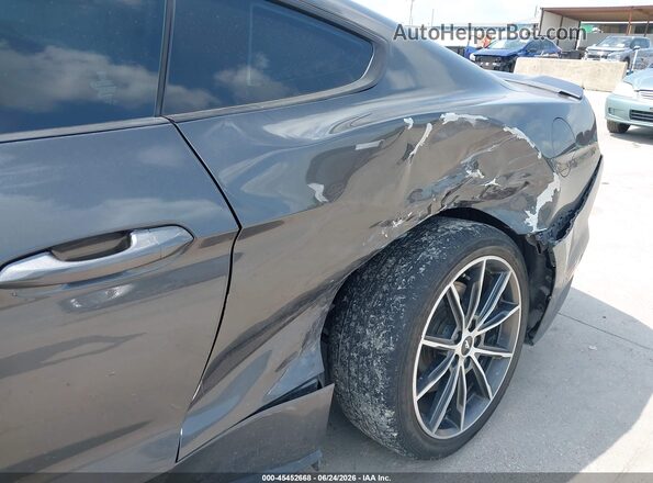 1FA6P8CF8K5146629 2019 FORD MUSTANG Gray Vista frontal