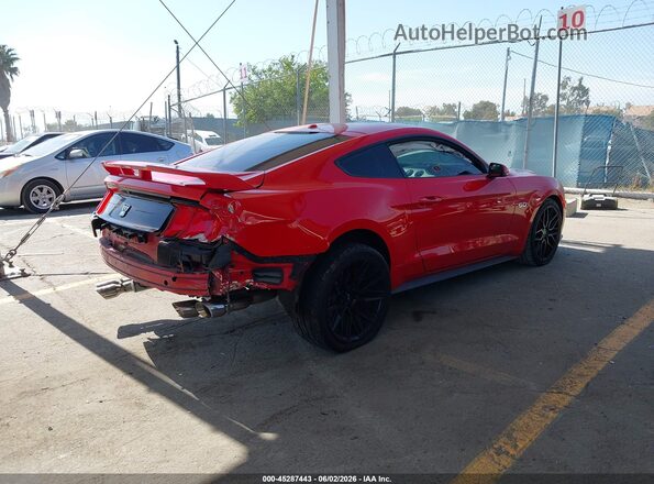 1FA6P8CF8K5159218 2019 FORD MUSTANG Red უკანა მარჯვენა