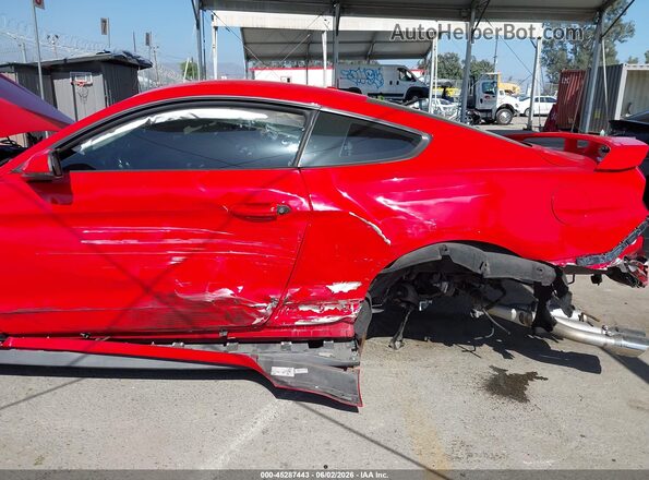 1FA6P8CF8K5159218 2019 FORD MUSTANG Red წინა ხედი