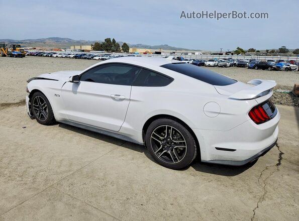 1FA6P8CF8N5129656 2022 FORD MUSTANG White Задня ліва чверть