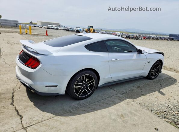 1FA6P8CF8N5129656 2022 FORD MUSTANG White Задня права чверть