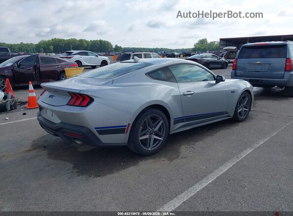 1FA6P8CF8R5424357 2024 FORD MUSTANG Silver Rear right