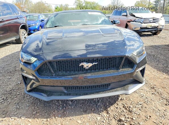 1FA6P8CF9K5152620 2019 FORD MUSTANG Black წინა ხედი