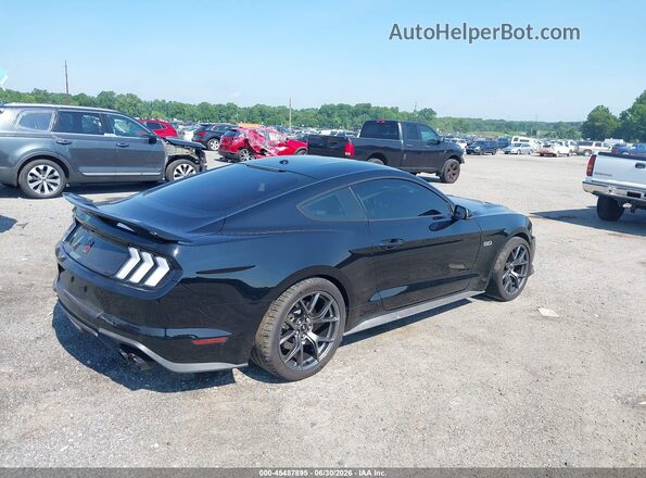1FA6P8CF9K5184337 2019 FORD MUSTANG Black Հետևի աջ