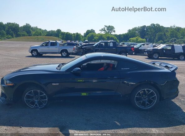 1FA6P8CF9K5184337 2019 FORD MUSTANG Black Սալոնի 360 աստիճան տեսք