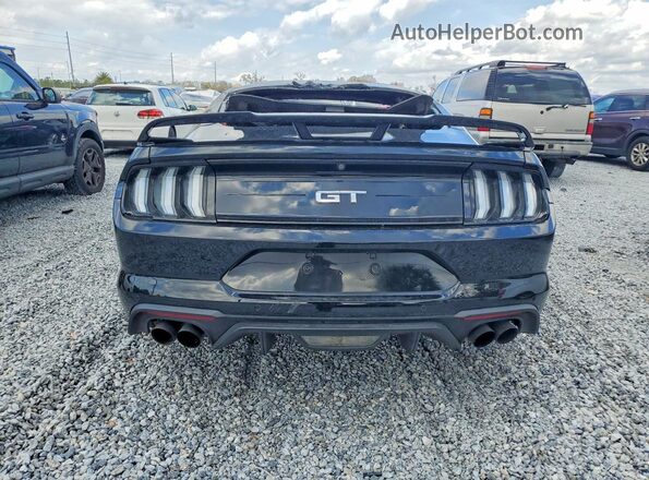 1FA6P8CF9K5194950 2019 FORD MUSTANG Black Rear view