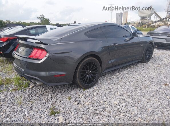 1FA6P8CF9K5197301 2019 FORD MUSTANG Gray Tył prawy