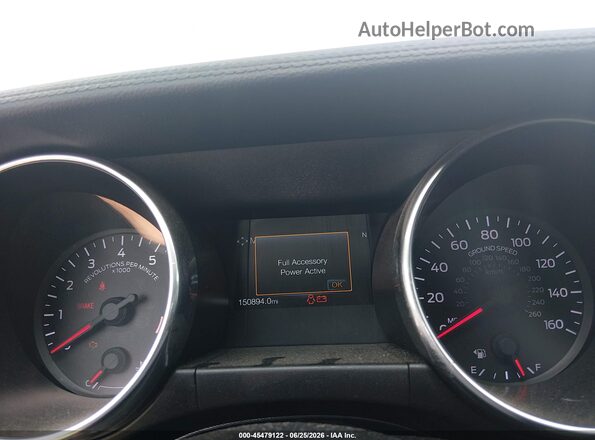 1FA6P8CF9K5197301 2019 FORD MUSTANG Gray Widok tylnych siedzeń