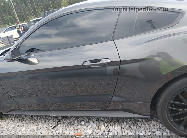 1FA6P8CF9K5197301 2019 FORD MUSTANG Gray Widok wnętrza 360 stopni