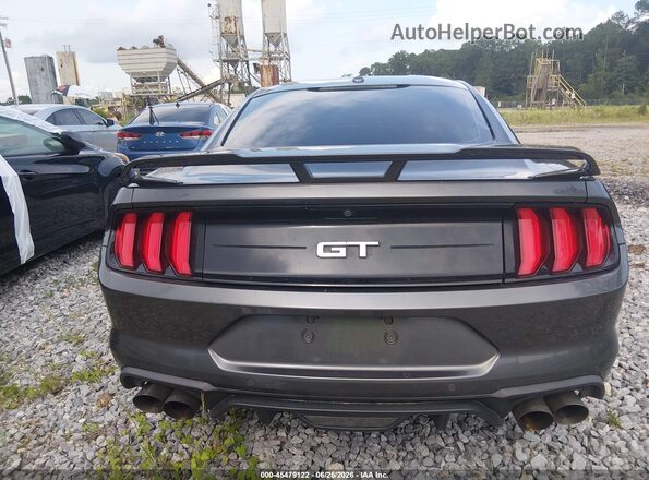 1FA6P8CF9K5197301 2019 FORD MUSTANG Gray 