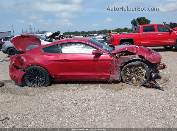 1FA6P8CF9L5100910 2020 FORD MUSTANG Red Սալոնի 360 աստիճան տեսք