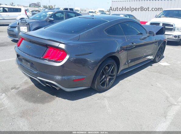 1FA6P8CF9L5114239 2020 FORD MUSTANG Gray Задня права чверть