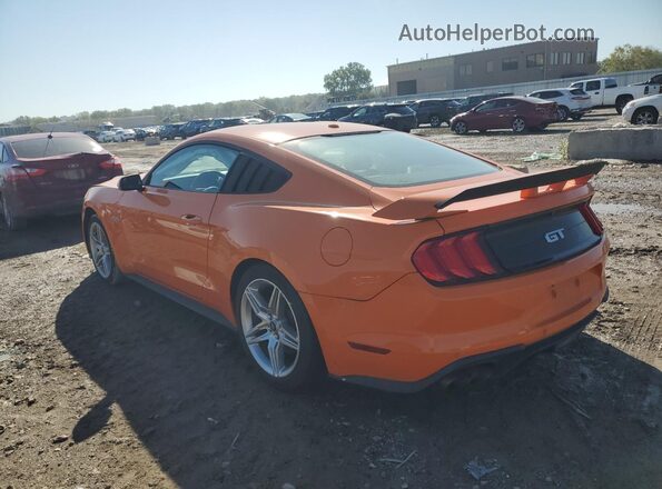 1FA6P8CF9L5126603 2020 FORD MUSTANG Orange Задня ліва чверть