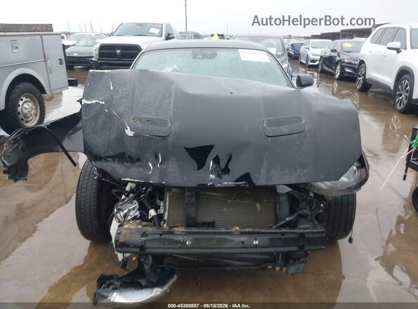 1FA6P8CF9M5135237 2021 FORD MUSTANG Черный Вид задней части салона