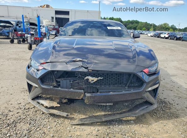1FA6P8CF9P5301826 2023 FORD MUSTANG Black Вид спереду