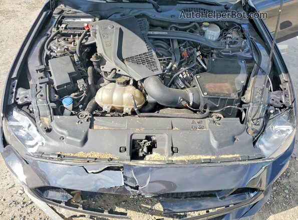 1FA6P8CF9P5301826 2023 FORD MUSTANG Black Вид задньої частини салону