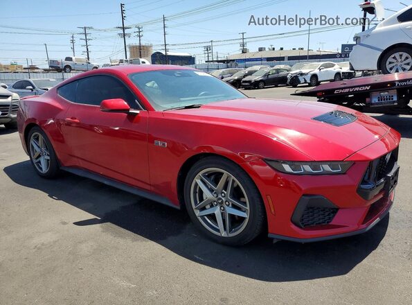 1FA6P8CF9R5407809 2024 FORD MUSTANG Red Front right