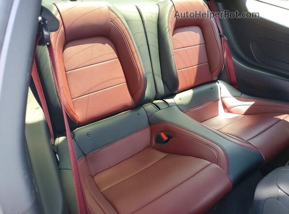 1FA6P8CF9R5407809 2024 FORD MUSTANG Red Rear seats view