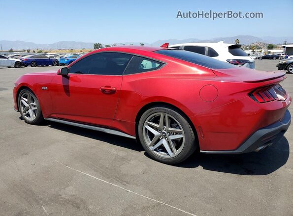 1FA6P8CF9R5407809 2024 FORD MUSTANG Red Rear left