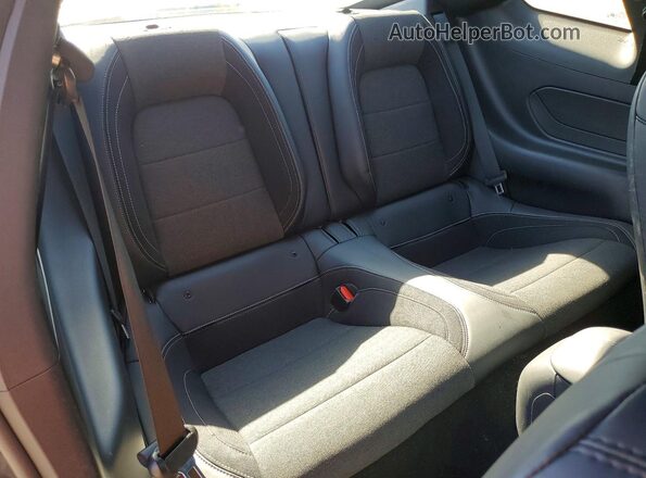 1FA6P8CF9R5412489 2024 FORD MUSTANG Black Вид задніх сидінь