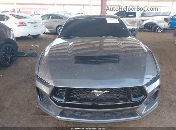 1FA6P8CF9R5414808 2024 FORD MUSTANG Серый Вид щитка приборов