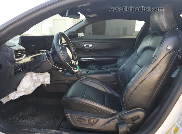 1FA6P8CF9R5426201 2024 FORD MUSTANG White Vista interior delantera