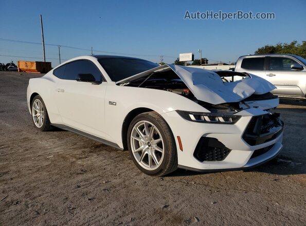 1FA6P8CF9R5426201 2024 FORD MUSTANG White Delantero derecho