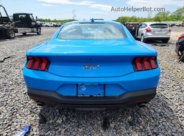 1FA6P8CF9S5406620 2025 FORD MUSTANG Blue უკანა ხედი