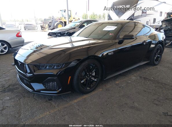 1FA6P8CF9T5402598 2026 FORD MUSTANG Black Przód lewy