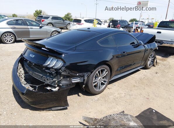 1FA6P8CFXH5344296 2017 FORD MUSTANG Черный Задняя правая четверть