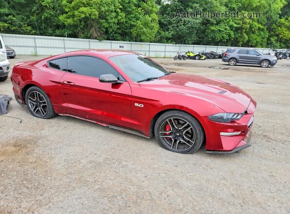 1FA6P8CFXK5117021 2019 FORD MUSTANG Red 