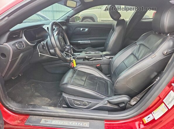 1FA6P8CFXK5117021 2019 FORD MUSTANG Red 
