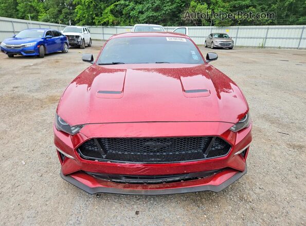 1FA6P8CFXK5117021 2019 FORD MUSTANG Red 