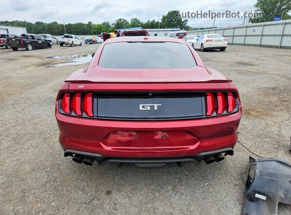 1FA6P8CFXK5117021 2019 FORD MUSTANG Red 