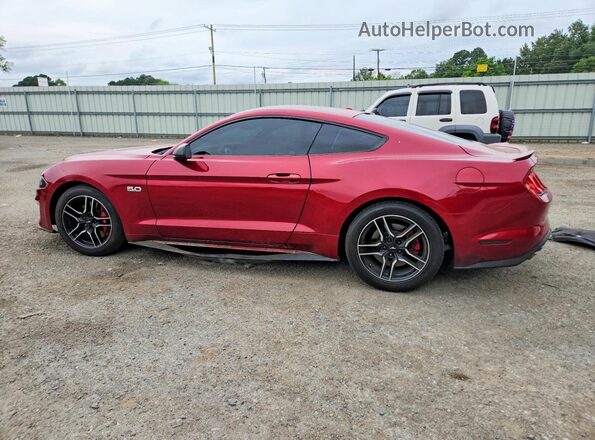1FA6P8CFXK5117021 2019 FORD MUSTANG Red 