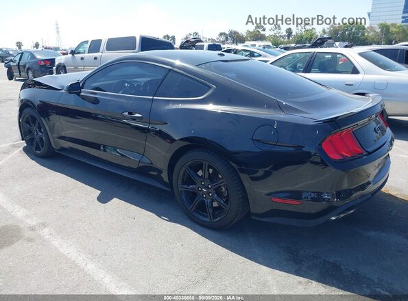 1FA6P8CFXK5118895 2019 FORD MUSTANG Черный Задняя левая четверть