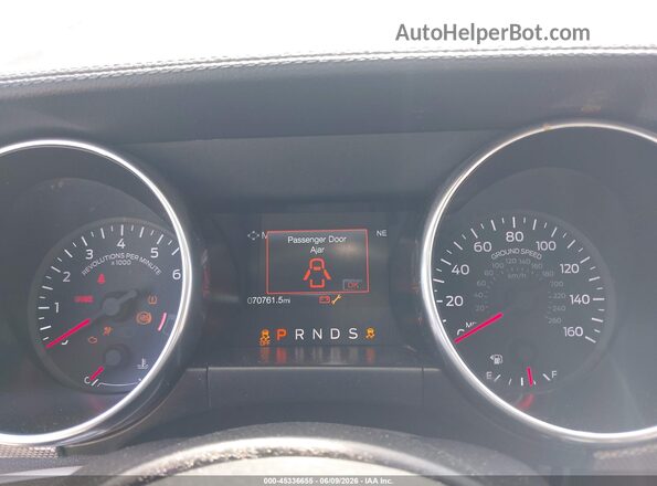 1FA6P8CFXK5118895 2019 FORD MUSTANG Черный Вид задних сидений