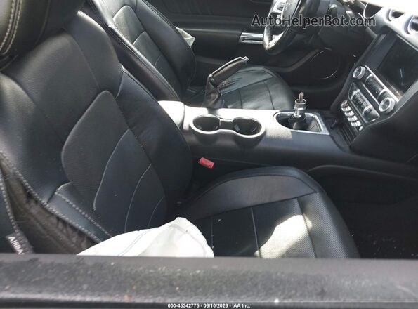 1FA6P8CFXK5160841 2019 FORD MUSTANG Black Vista interior delantera