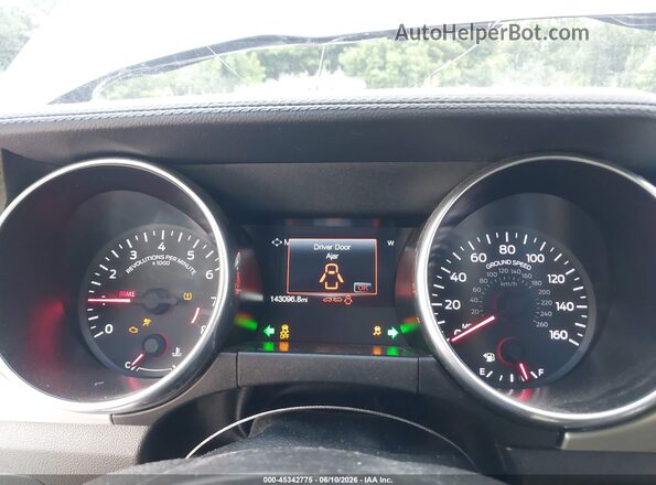 1FA6P8CFXK5160841 2019 FORD MUSTANG Black Vista de los asientos traseros