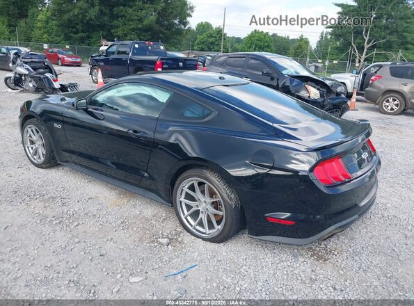 1FA6P8CFXK5160841 2019 FORD MUSTANG Black Trasero izquierdo