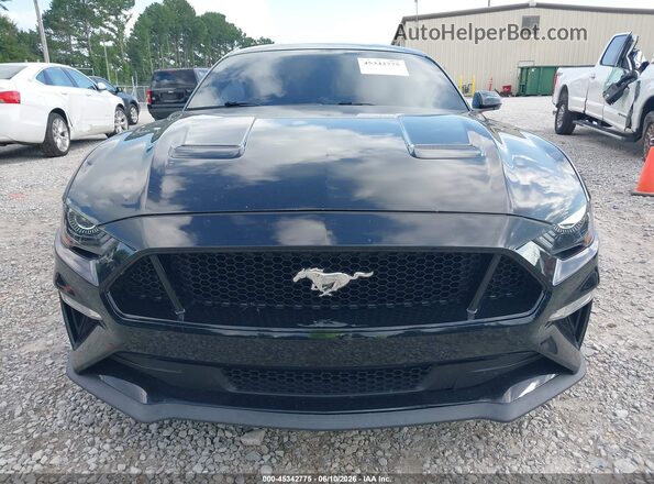 1FA6P8CFXK5160841 2019 FORD MUSTANG Black Vista del cuadro de instrumentos