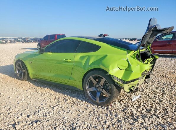1FA6P8CFXL5191380 2020 FORD MUSTANG Green Rear left